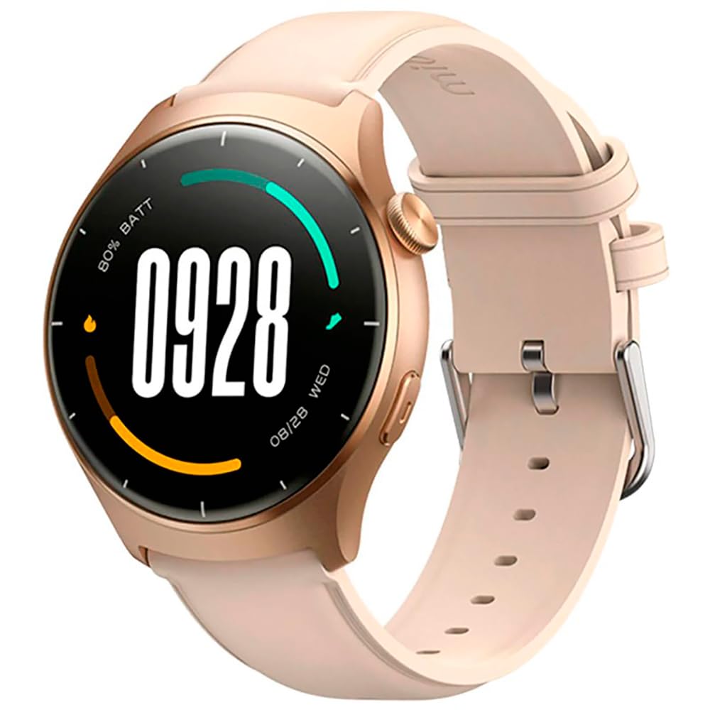 Mibro Smartwatch Lite 3, Pantalla HD Vivid de 1.3 Pulgadas AMOLED, más de 100 Modos Deportivos, función de Llamada de muñeca Manos Libres, Bluetooth V5.3, Sensor de frecuencia cardíaca