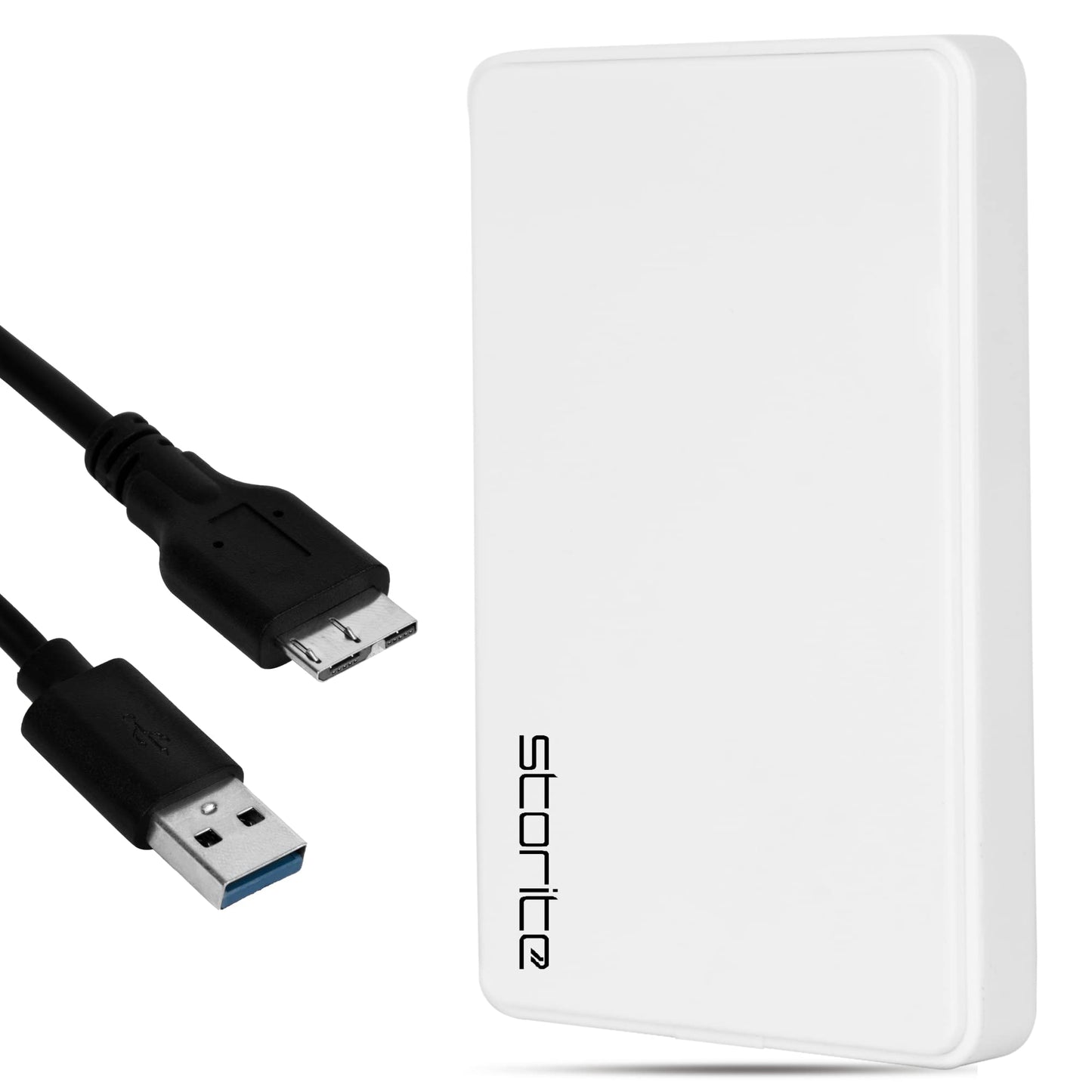 Storite Unidad de Juegos Portátil USB 3.0 para Almacenar, Disco Duro Externo Compatible Con Xbox, PS3, PS4, PC, Android, Mac, Windows, TV - 500 GB
