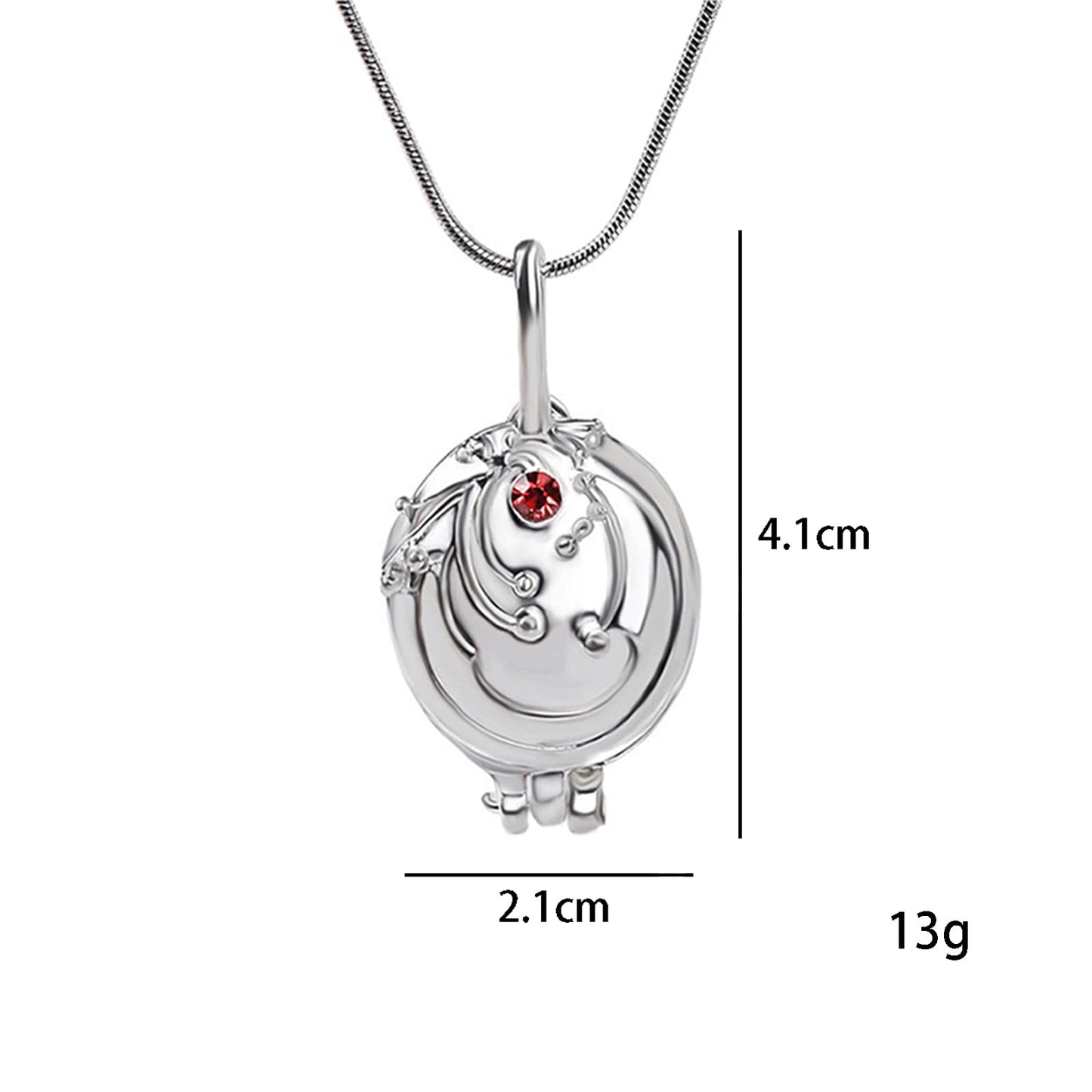 YouU The Vampire collar de la joyería Elena Gilbert apertura Verbain Locket Katherine collar para los fans Cosplay bisutería con pegatinas 21 piezas