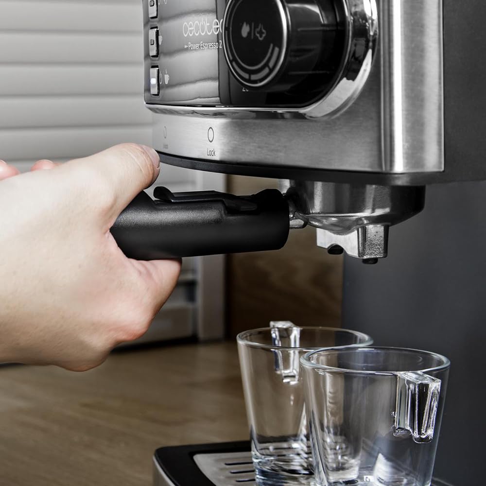 Cecotec Cafetera Express Manual con 20 Bares de Presión Power Espresso 20