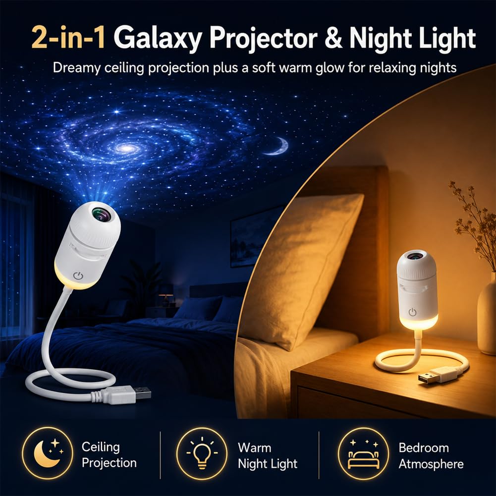 Estrellas Holográficas Trajes 5D Y Proyector OceánicoLámpara (3pieces)