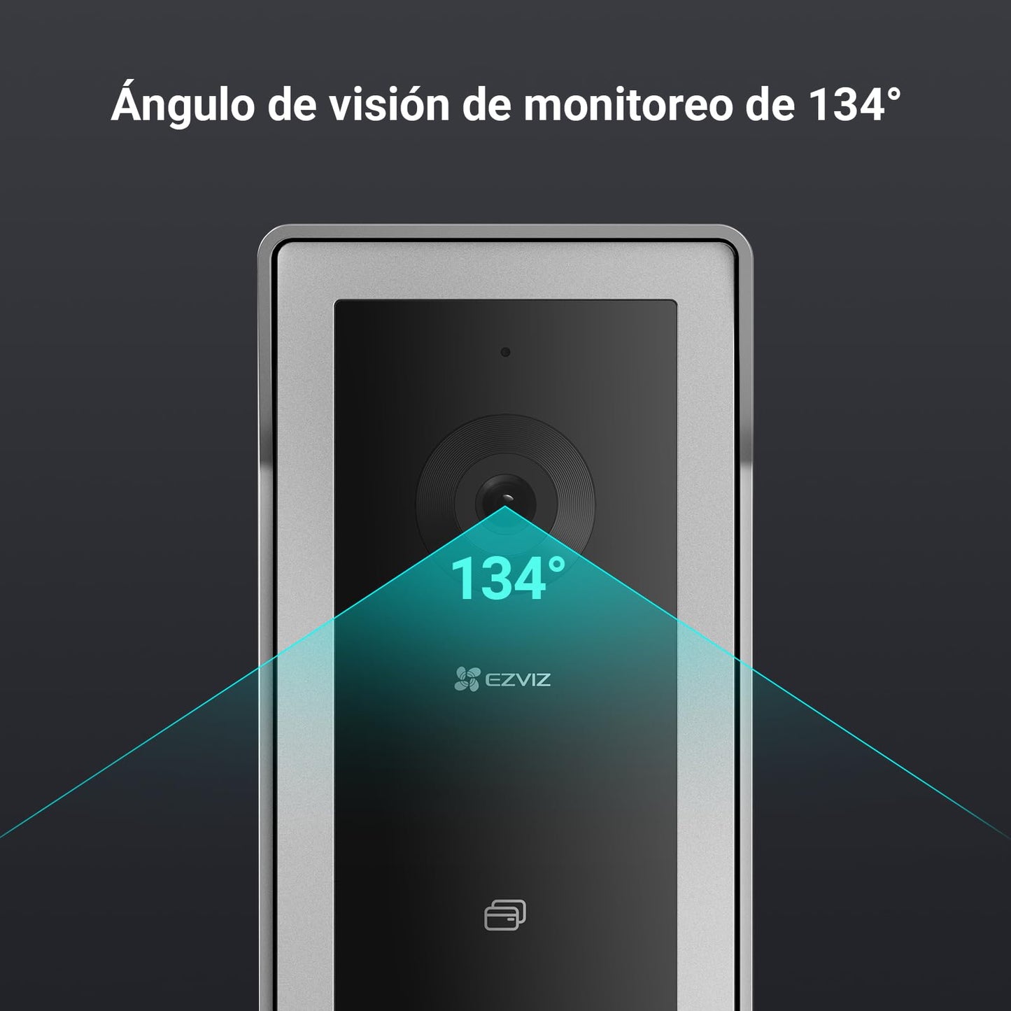 EZVIZ Videoportero WiFi Sistema de Intercomunicación 1080P, 7'' Monitor Táctil a Color,Timbre Video Mirilla 2 Hilos,Desbloqueo en Remoto,Audio Bidireccional,Doble Banda (2,4/5GHz), Diseño Delgado, CP5