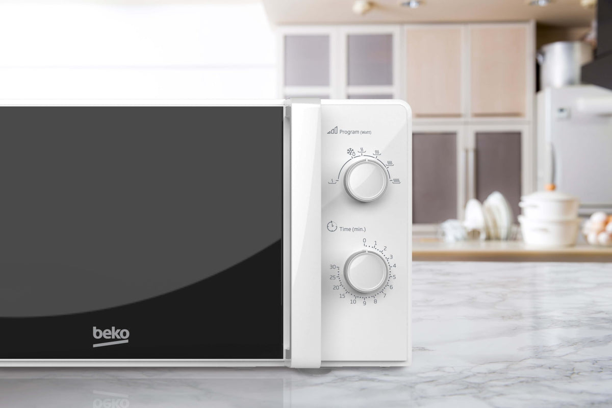 BEKO Microondas Libre Instalación MOC20100WFB: 700 W 20 L Blanco