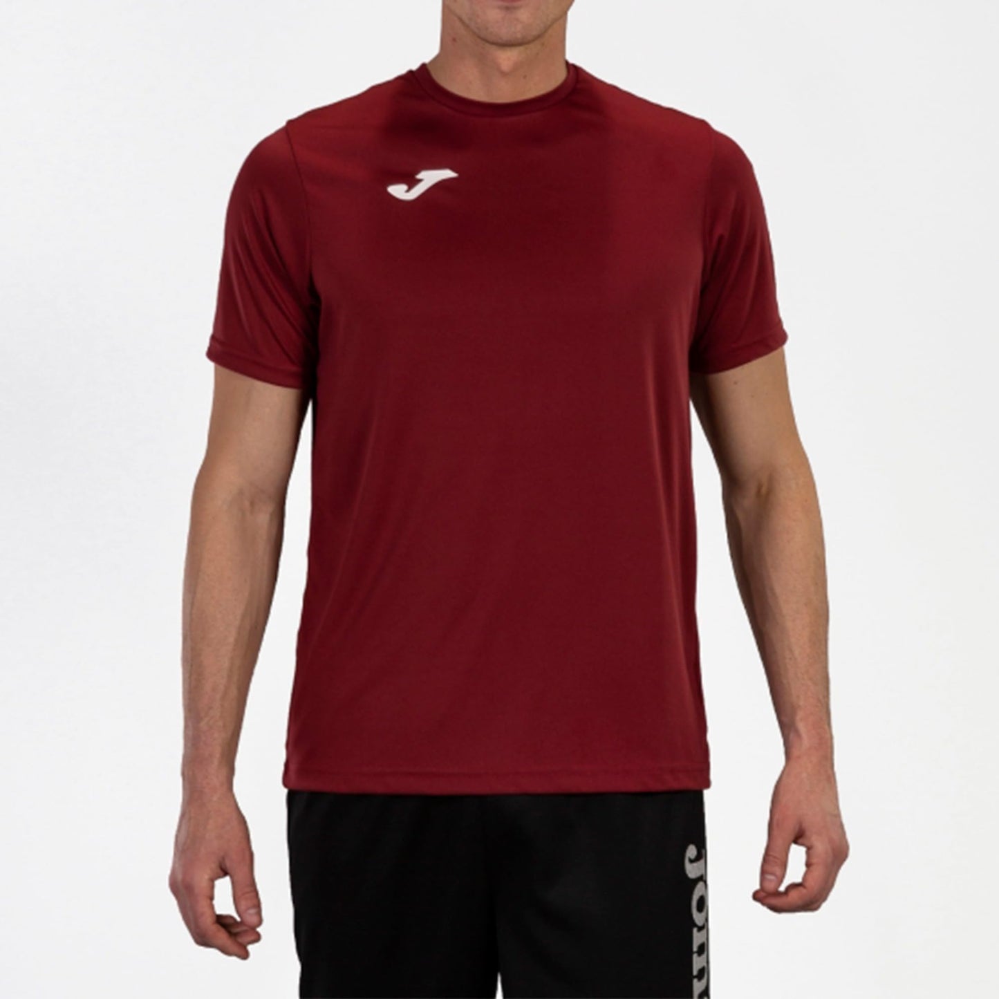 Joma Combi M/C, T-Shirt Hombre, Burdeos, L