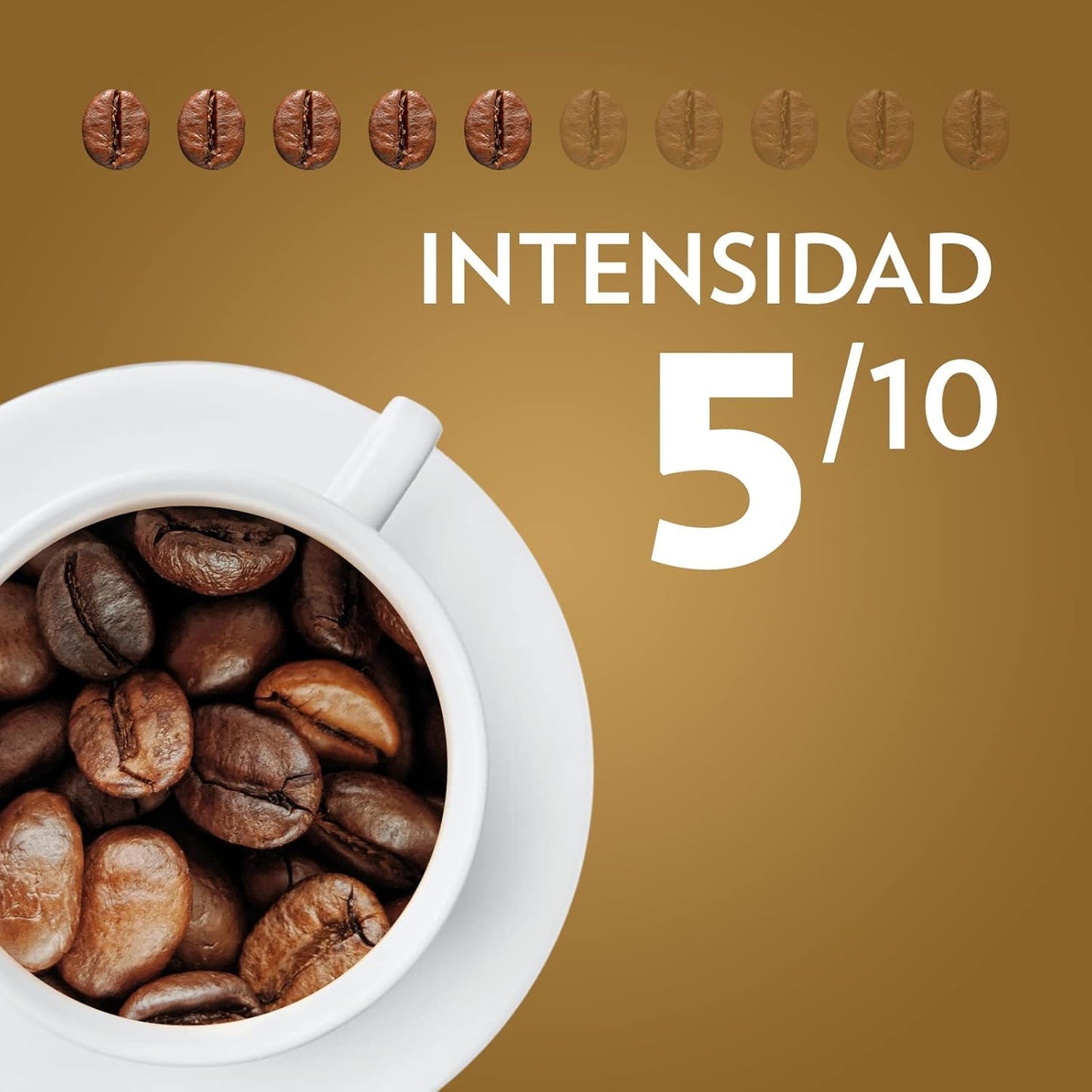 Lavazza, Qualità Oro, Café en Grano Natural, Ideal para la Máquina de Café Espresso, con Notas Aromáticas de Frutas y Flores, 100% Arábica, Intensidad 5, Tueste Medio, Paquete de 1 kg