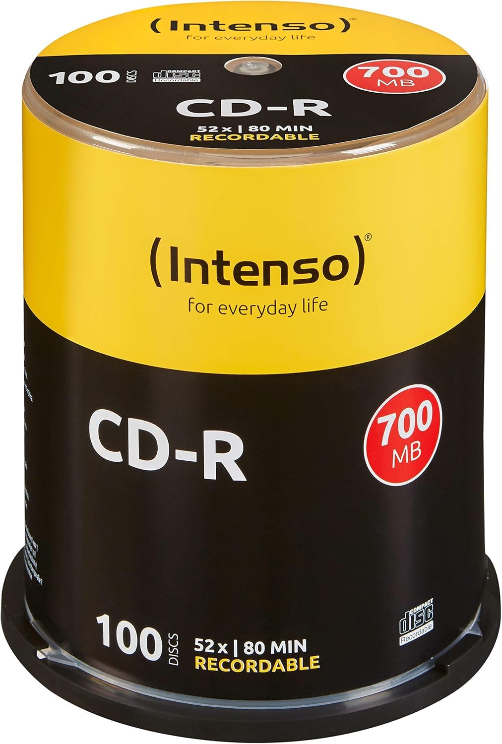 Intenso Compatible CD-R 52x CB 700MB 100St