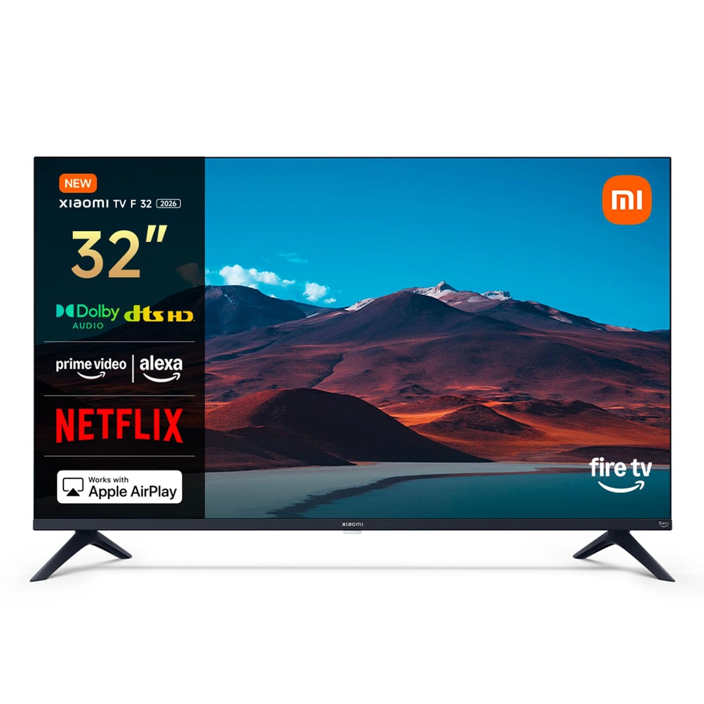 XIAOMI TV F 32 Pulgadas (81 cm), HD Smart TV, Fire OS7, L32MB-FAEU