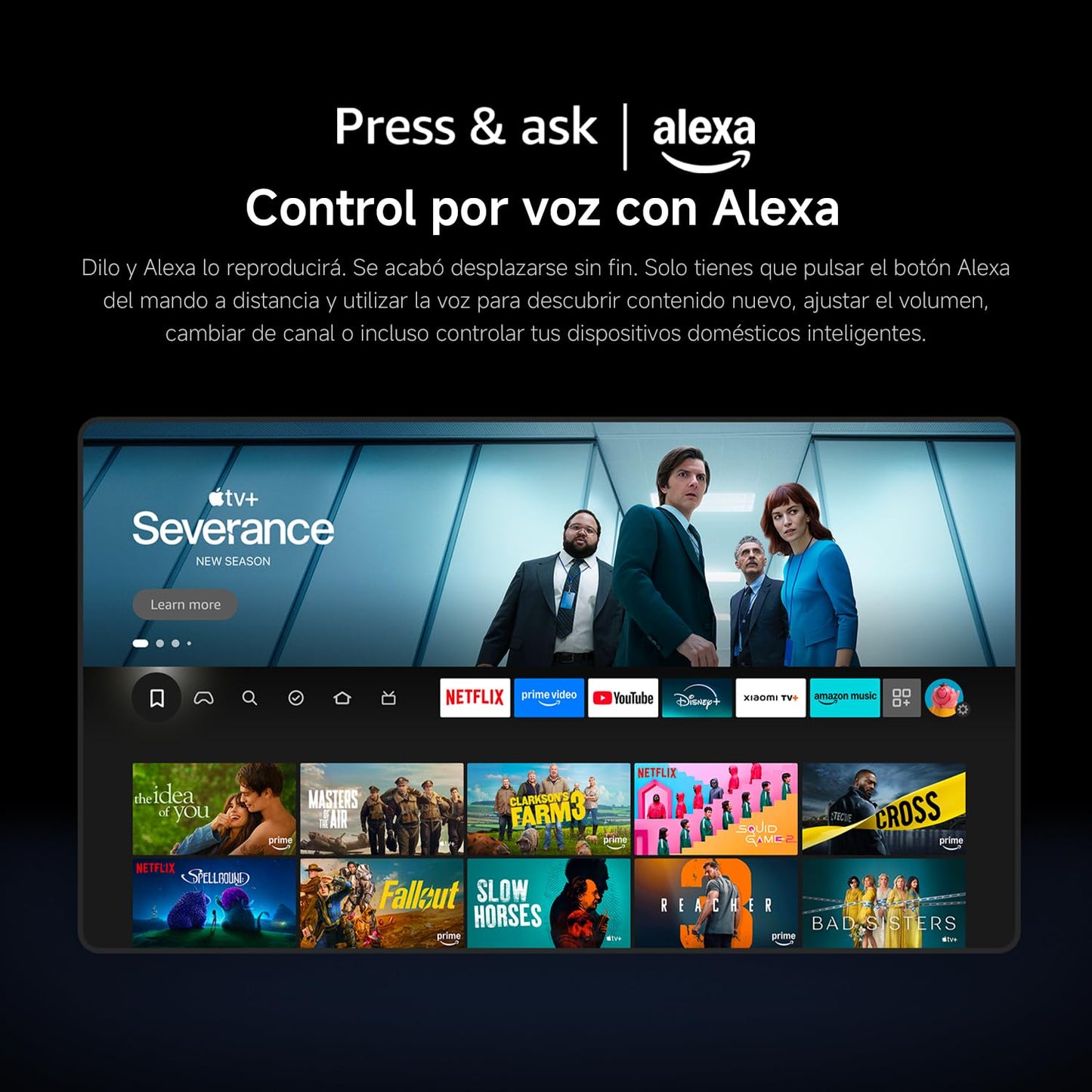 XIAOMI TV F 32 Pulgadas (81 cm), HD Smart TV, Fire OS7, L32MB-FAEU