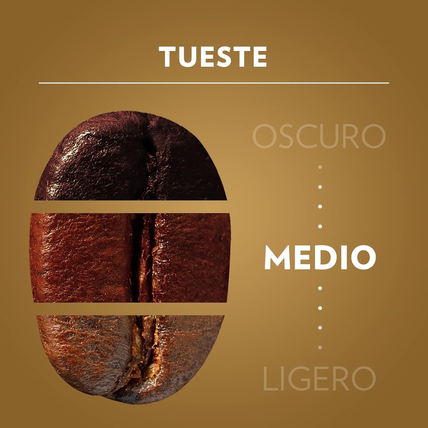 Lavazza, Qualità Oro, Café en Grano Natural, Ideal para la Máquina de Café Espresso, con Notas Aromáticas de Frutas y Flores, 100% Arábica, Intensidad 5, Tueste Medio, Paquete de 1 kg