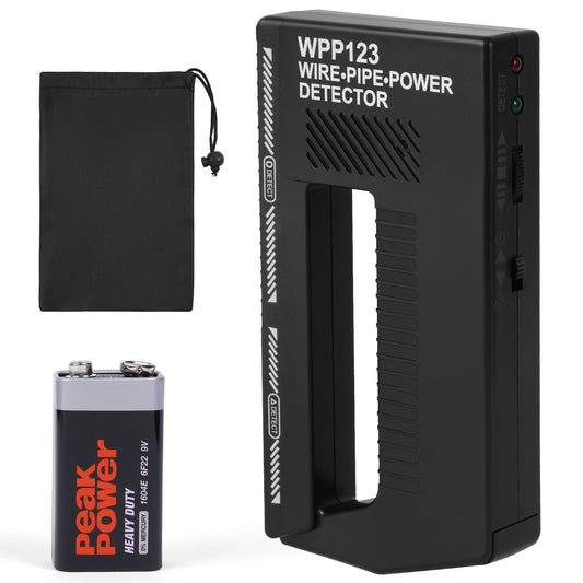Flintronic Detector de Metales Pequeño, Detector Cables y Tuberias Pared, Pinpointer Detector de Metales, para Cables, Tubos y Tensión Pared Stud Finder, Escáner de Tarjetas
