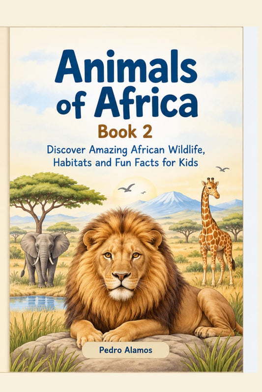 Animals of Africa – Book 2: Discover Amazing African Wildlife, Habitats and Fun Facts for Kids