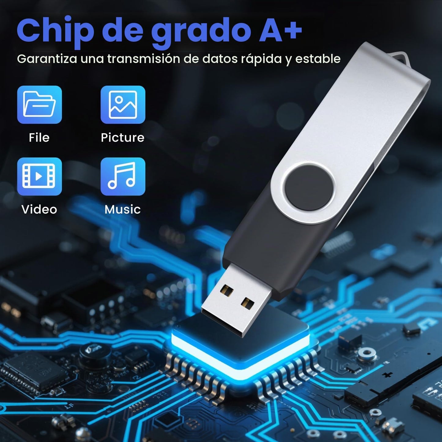 ABLAZE Pendrive 128MB Pack 20 Unidades Memoria USB 2.0 Pen Drive 128MB