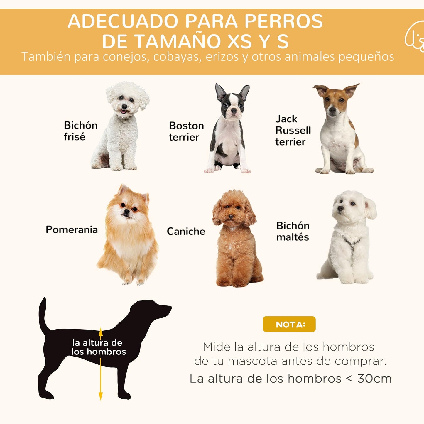 PawHut Parque Plegable para Perros de 6 Paneles Ø120x60 cm Multicolor