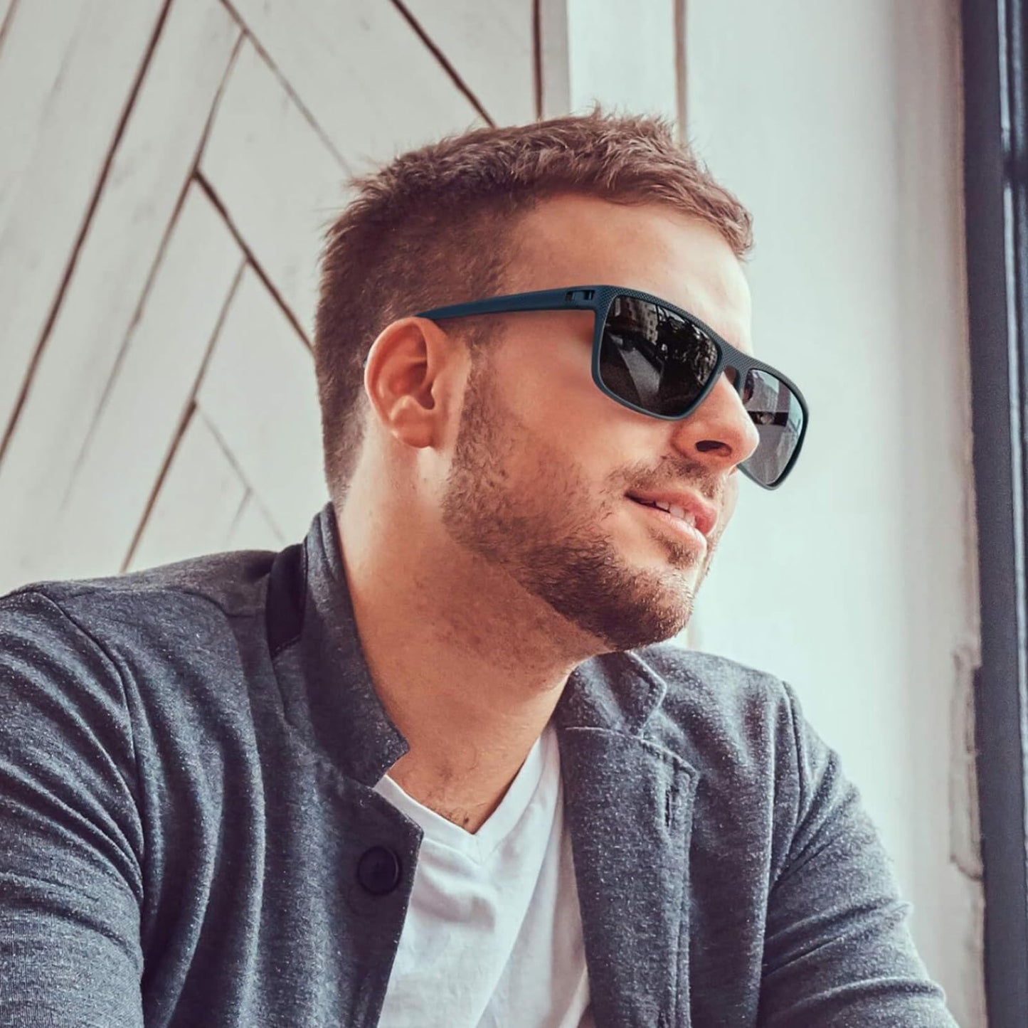 ZXTGBQ 3 Pares Gafas de Sol Polarizadas Hombre Mujer, Gafas de Sol Hombre Polarizadas, Protecci贸n UV Lentes de sol para hombre Conducir Running Pesca Viajes