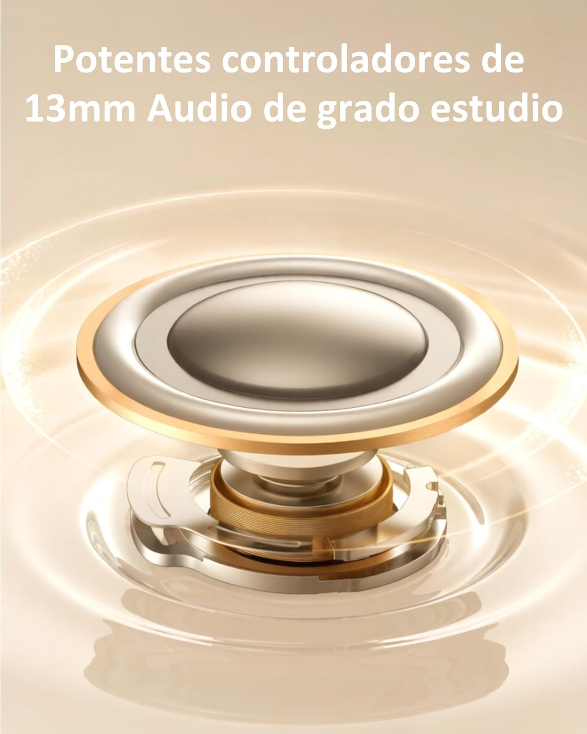 EUQQ Auriculares Inalambricos Bluetooth 6.1, Ajuste Cómodo, 6 mics ENC, 36H