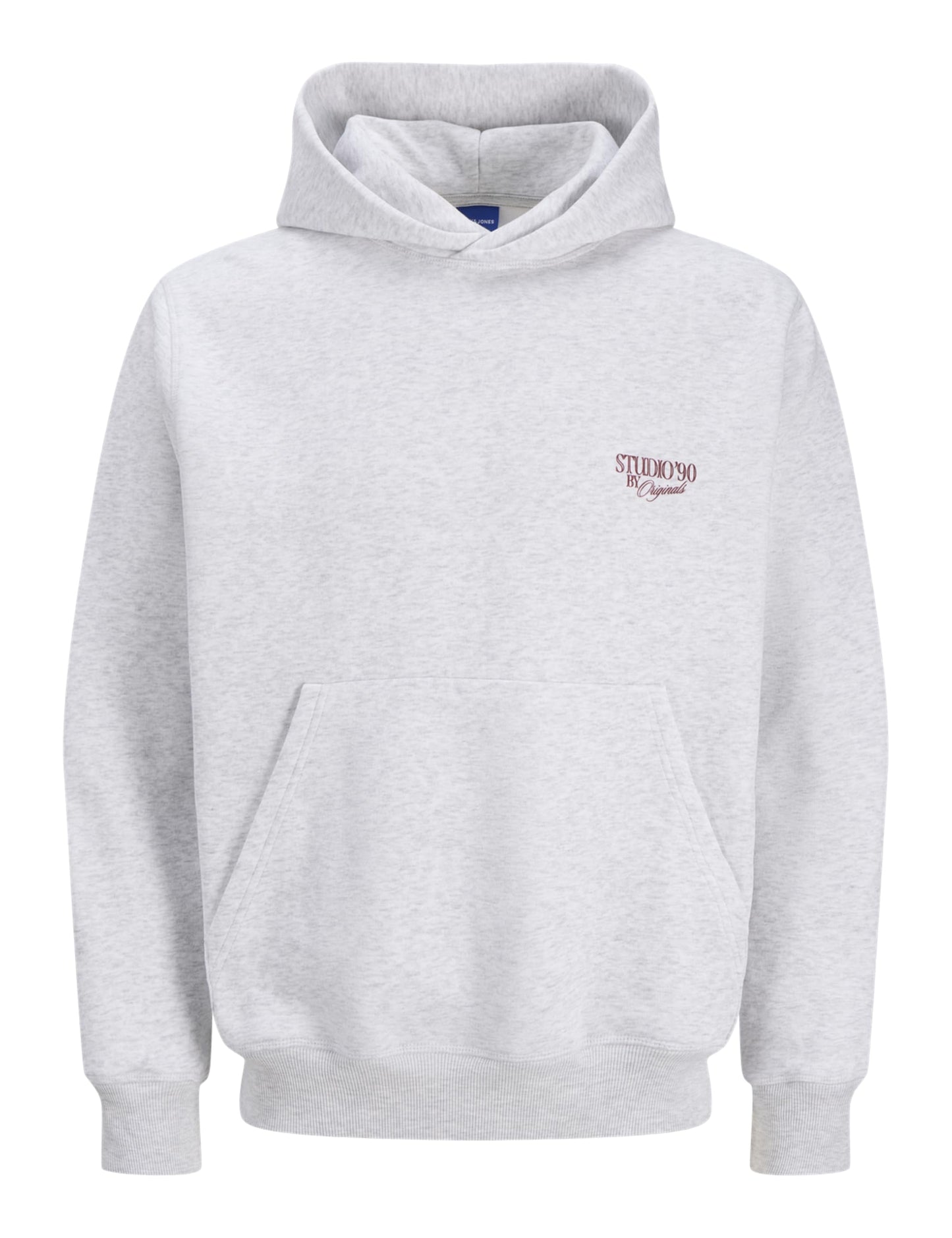 JACK & JONES Jorgrand Midtown Sudadera con Capucha para Hombre, Blanco Brillante, M