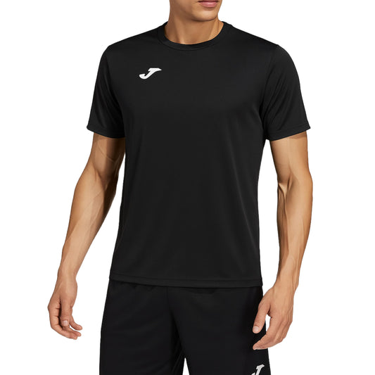 Joma Combi M/C, T-Shirt Hombre, Negro, L