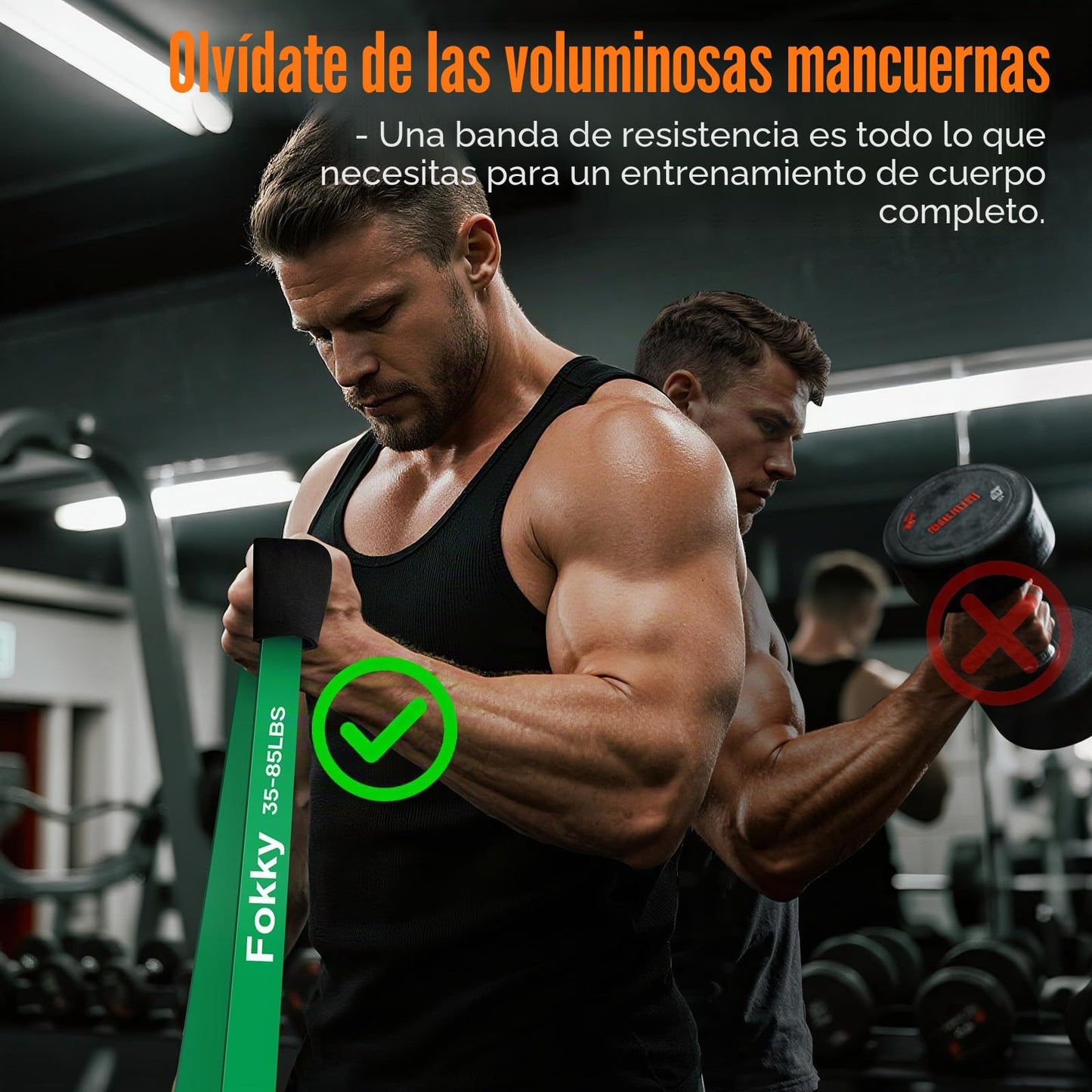 Fokky Gomas Elasticas Musculacion[Set of 5], Bandas Elasticas Musculacion