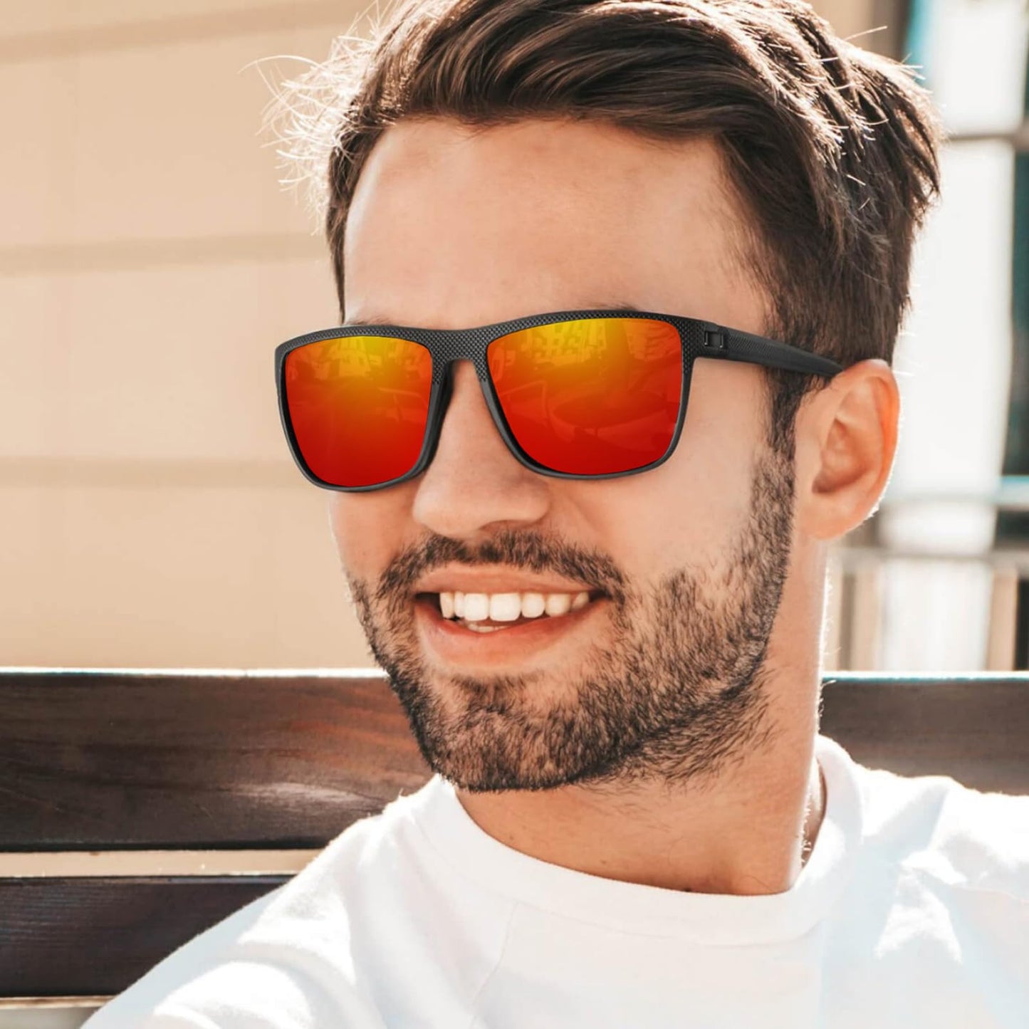 ZXTGBQ 3 Pares Gafas de Sol Polarizadas Hombre Mujer, Gafas de Sol Hombre Polarizadas, Protecci贸n UV Lentes de sol para hombre Conducir Running Pesca Viajes