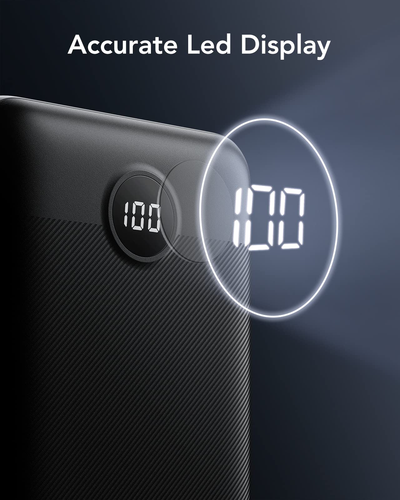 VEGER Batería Externa Carga Rápida 30000mAh, Power Bank 20W