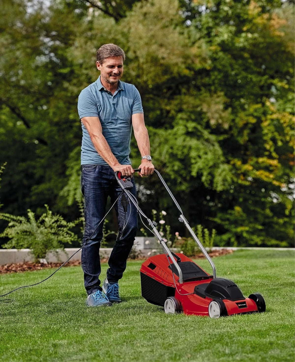 Einhell Cortacésped eléctrico GC-EM 1232
