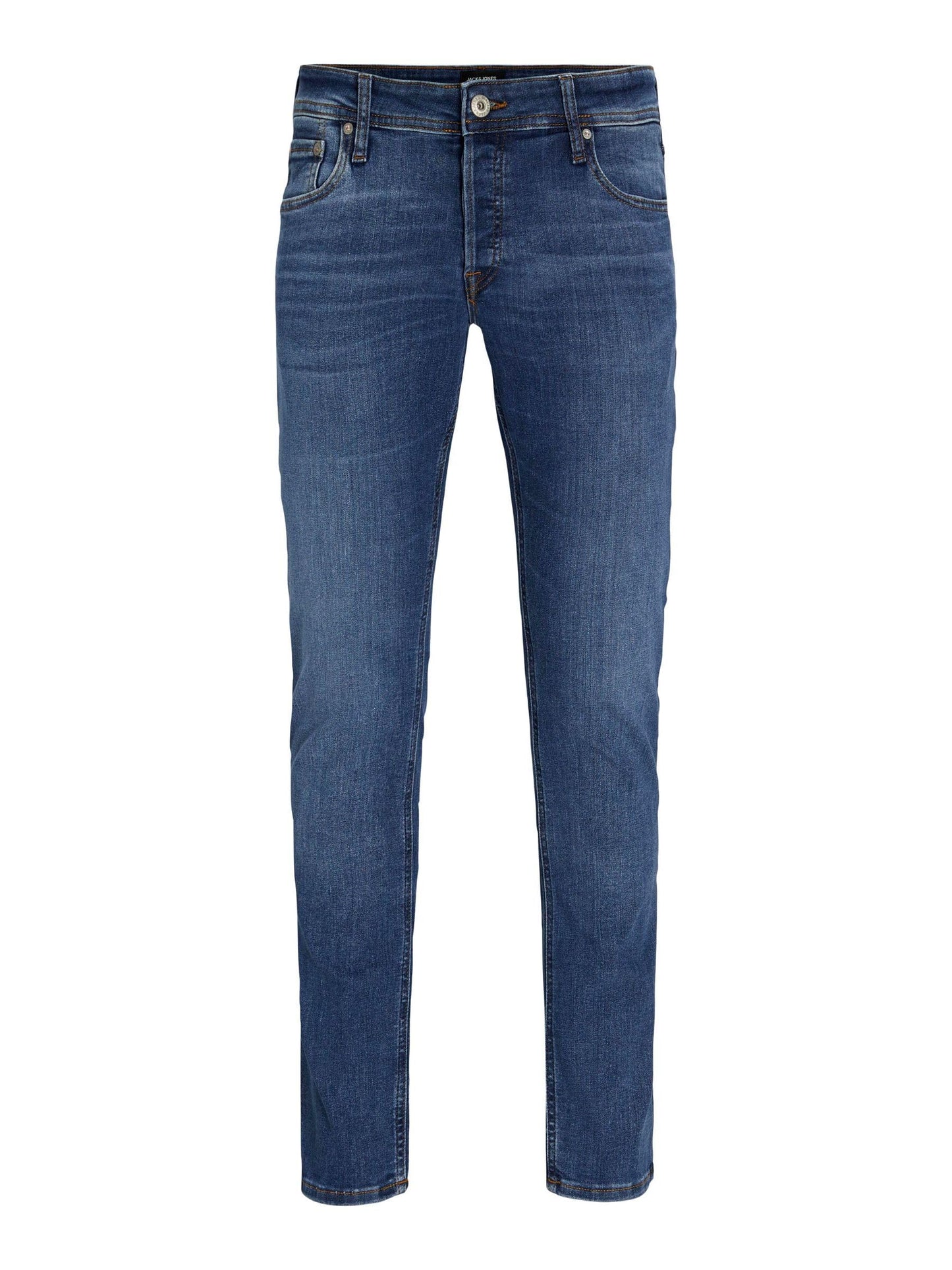 JACK & JONES Jjiglenn Jjoriginal Am 814 Noos, Vaqueros slim Hombre, Azul, 32W / 32L