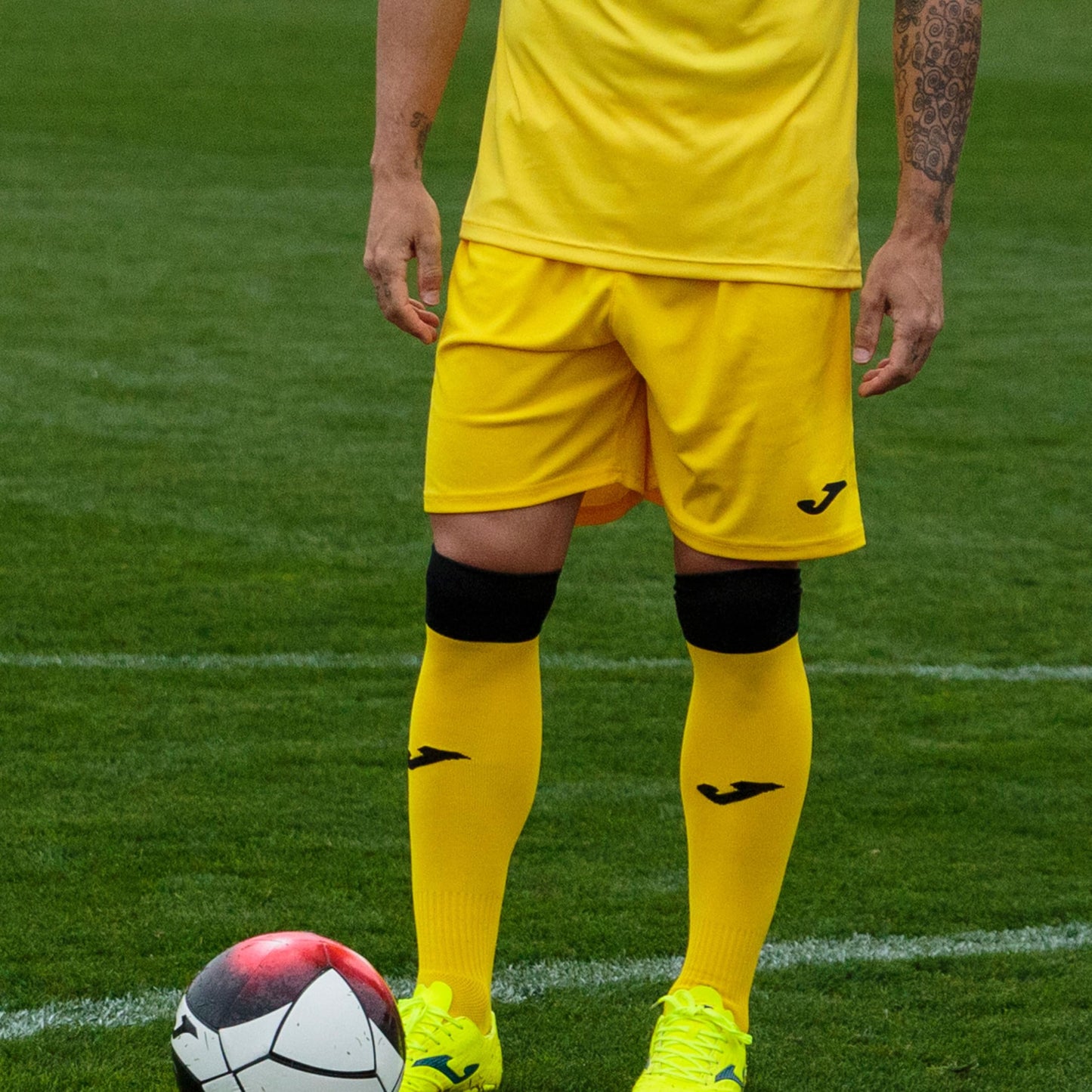 Joma Nobel Pantalones Cortos, Hombre, Amarillo, L